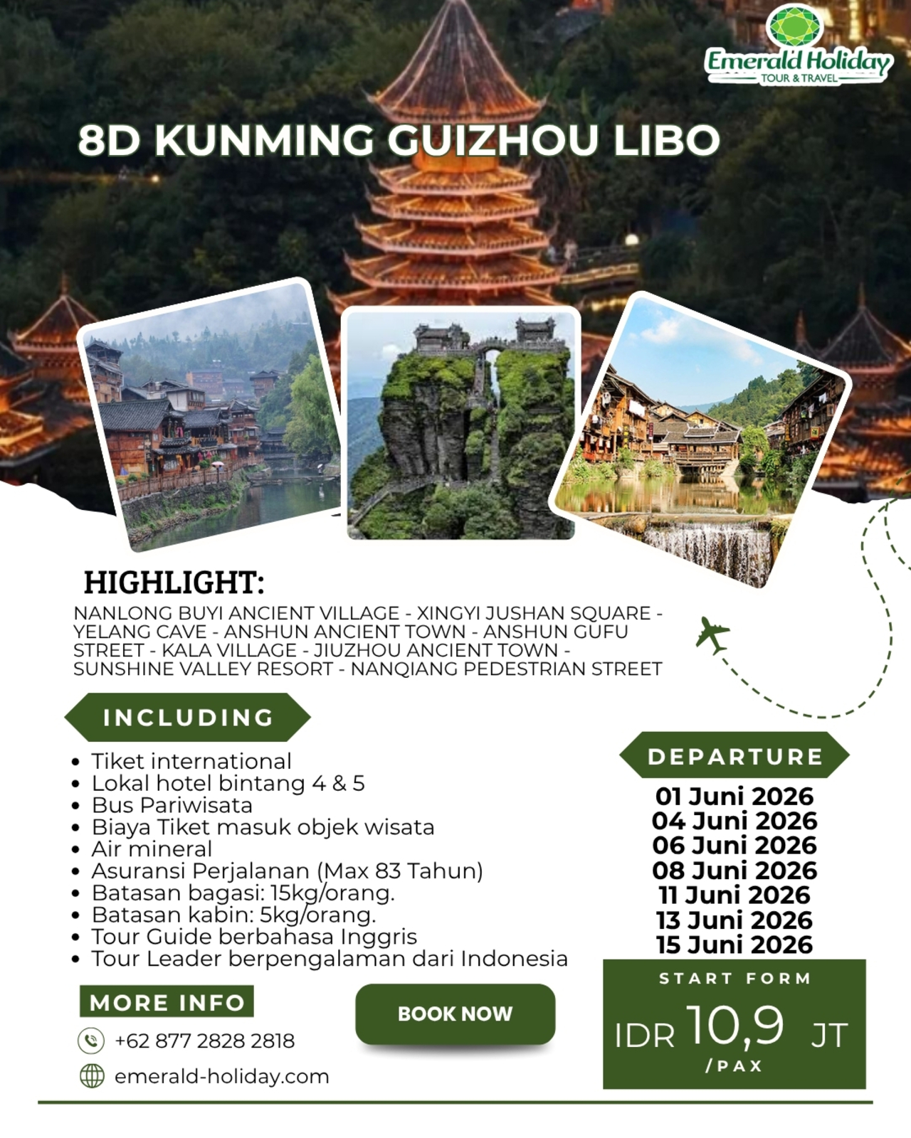 KUNMING GUIZHOU LIBO